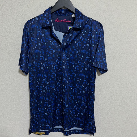 NWT Robert Graham Mens Coconut Grove - Picture 4 of 8